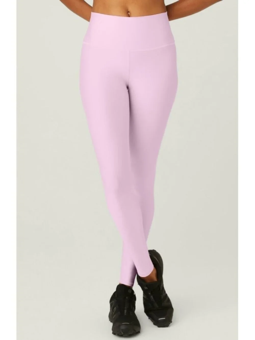 Alo High-Waist Airlift Legging Sugarplum Pink Hi-Rise Waisted Skinny Tights Pant